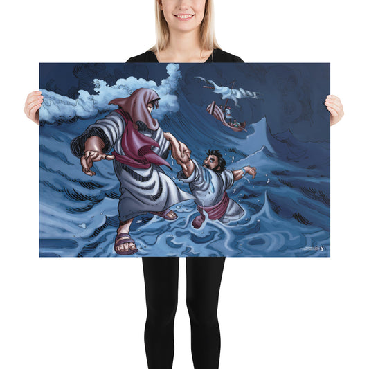 Jesus Walks on Water