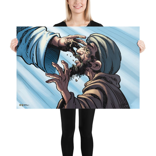 Jesus Heals the Blind Man