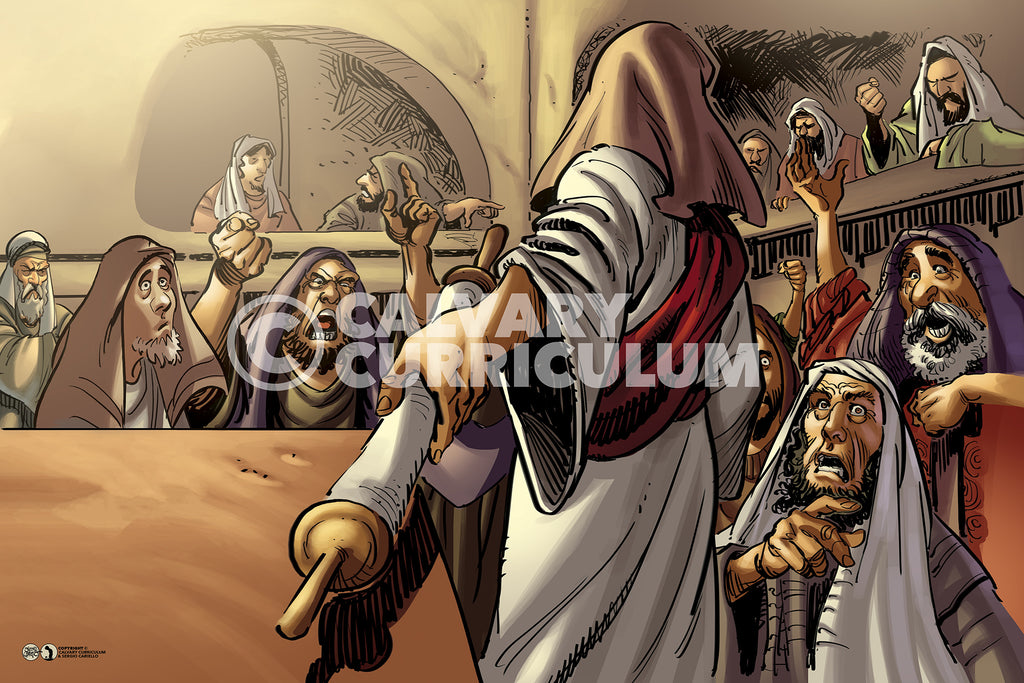 Rejection at Nazareth – Calvary Posters