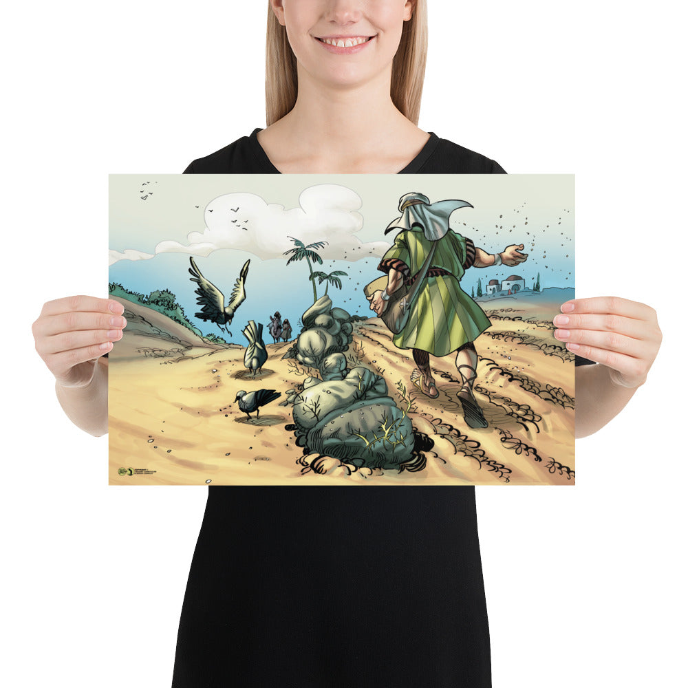 Parable Poster Parable of the Sower – Calvary Posters