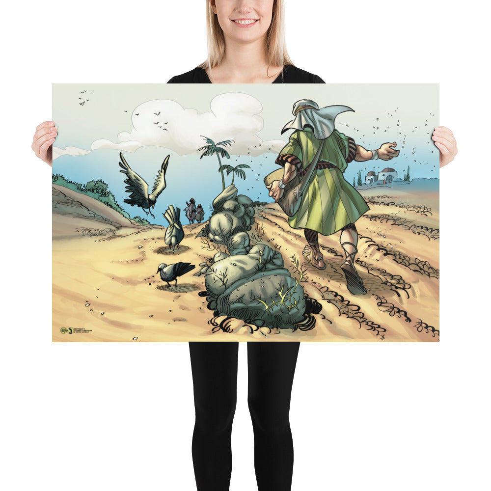 Parable Poster Parable of the Sower – Calvary Posters
